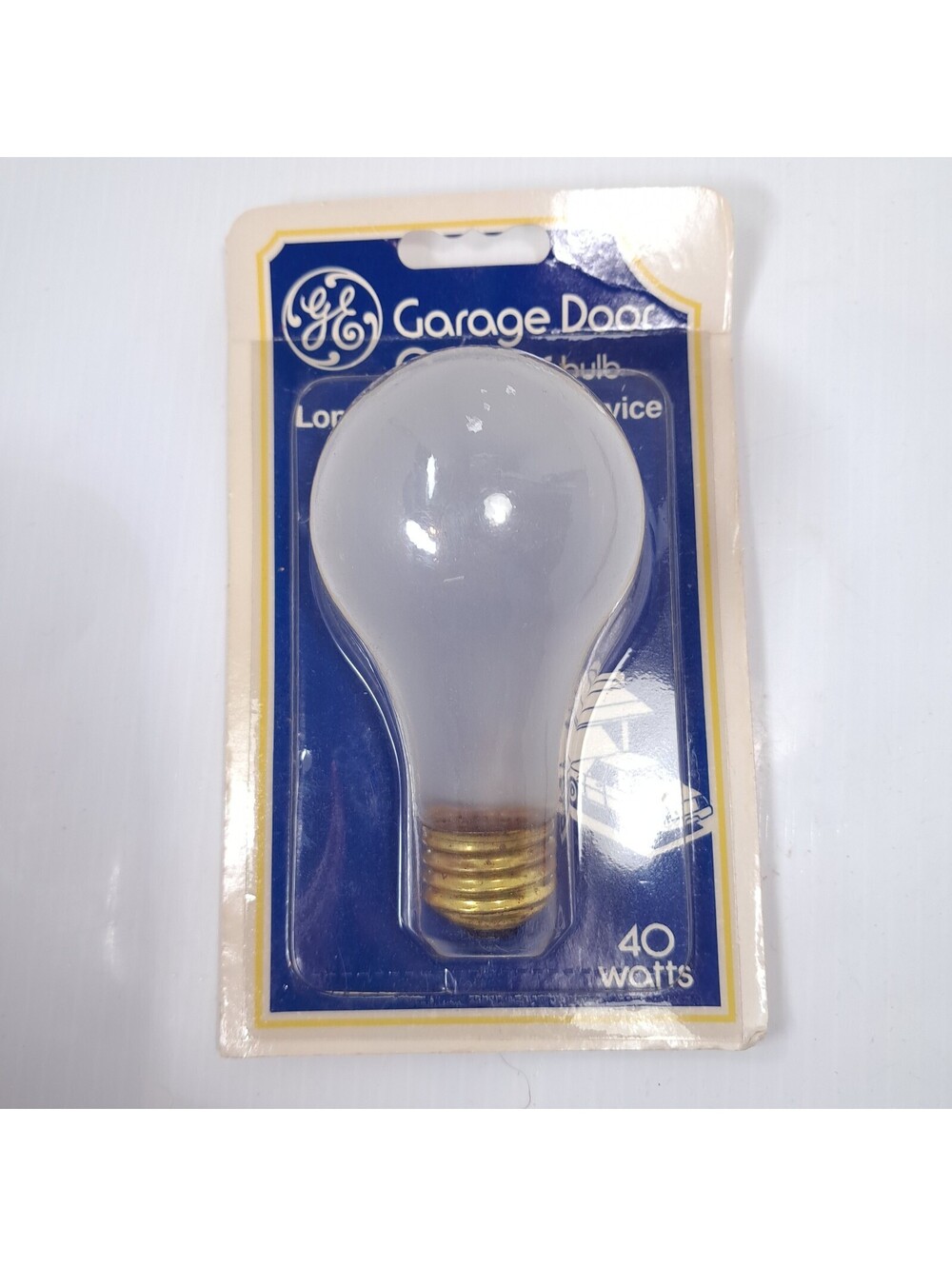 GE Garage door Opener Bulb 40 watts 40W Rough Service USA General Elect Vintage